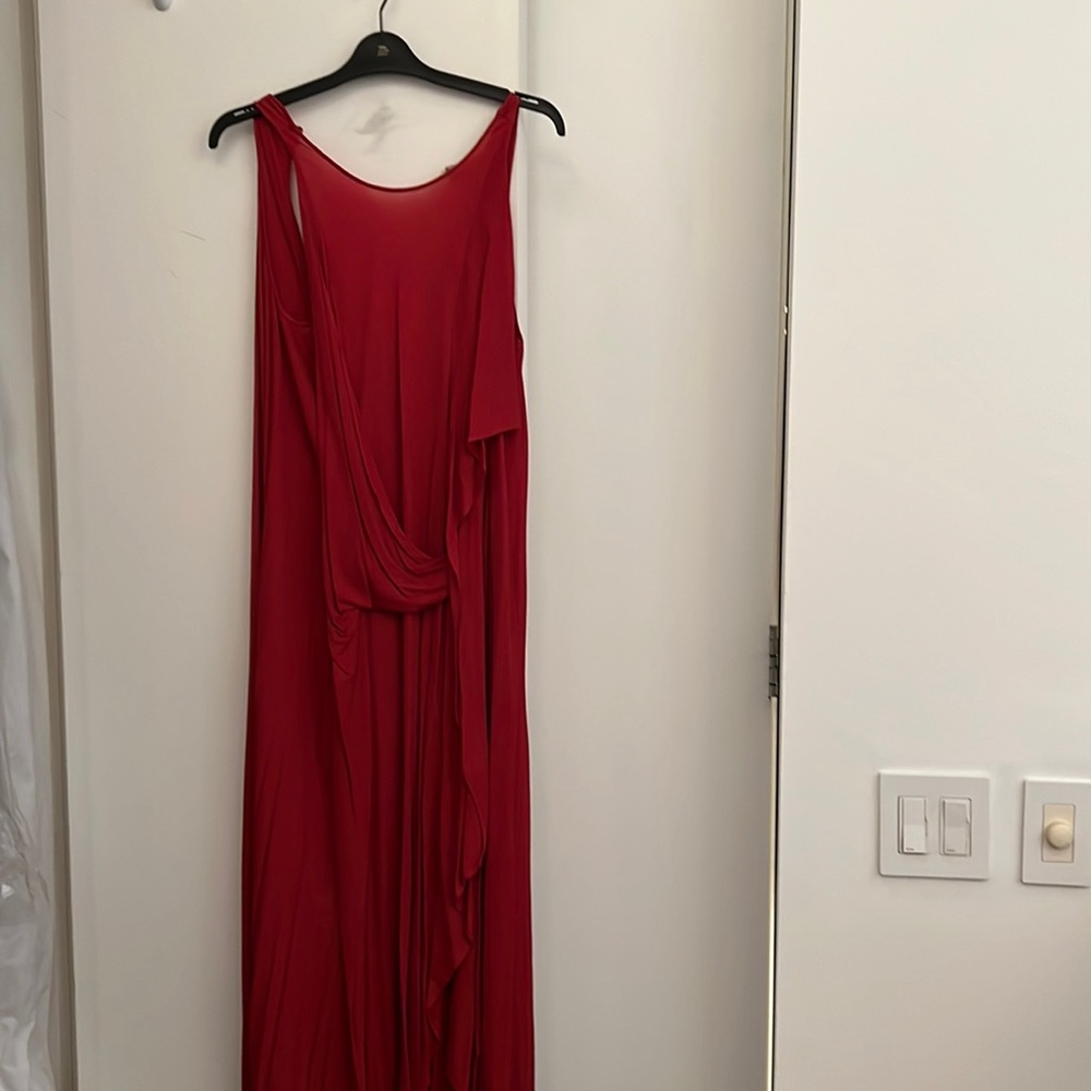 formal red BCBG dress size xs/s